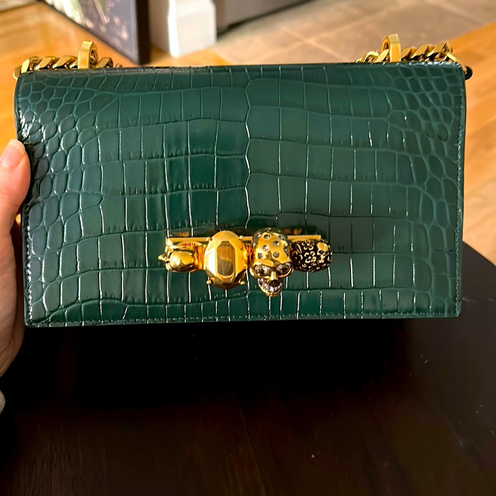 Alexander McQueen Jewelled Satchel